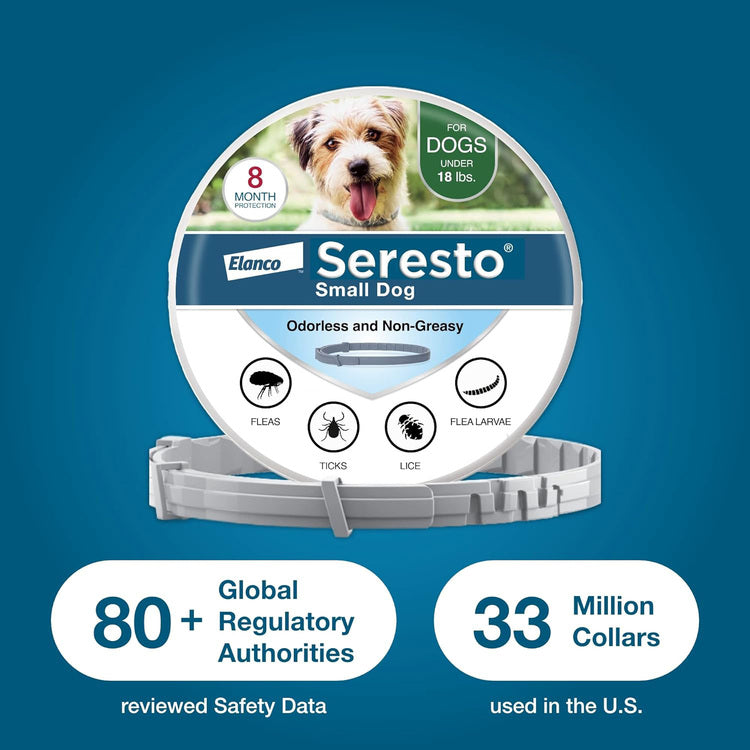 Seresto Flea and Tick Collar for Cats and Dogs